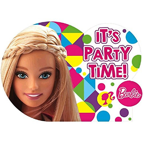 Postcard Invitations | Barbie Sparkle Collection | Party Accessory