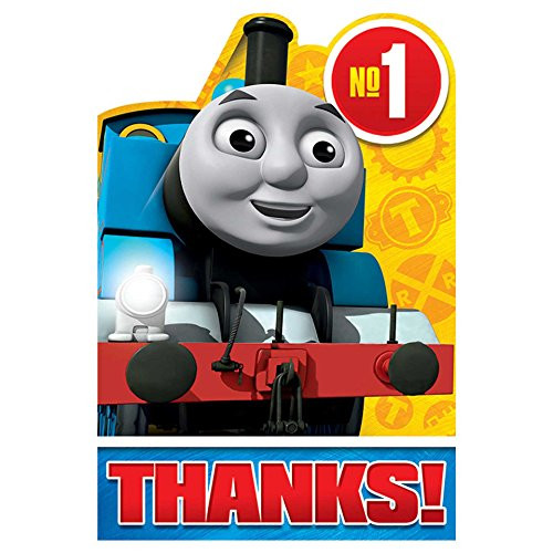 Thomas All Aboard Thank You Postcards