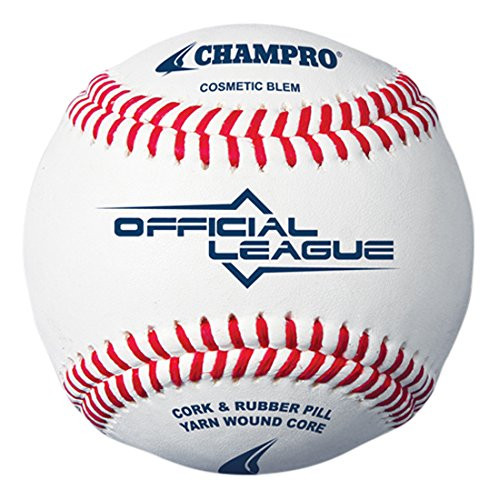 CHAMPRO Official League Baseball - Leather, Blem