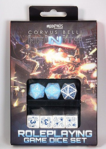 Infinity RPG - Dice Set - Pan Oceania