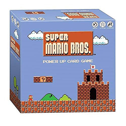 Super Mario Bros Power Up Card Game | Super Mario Brothers Video Game Nintendo NES Artwork | Fast paced card games | Easy to learn and quick to play | Fun game for all the whole family and any Mario F