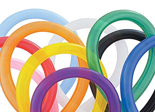 Qualatex 160Q Traditional Assortment, Biodegradable Latex Balloons, 100 Count per pack (1-Pack)