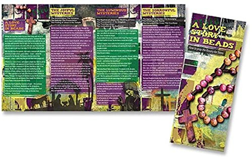 A Love Story in Beads: How to Pray the Rosary Educational Pamphlet for Teens (Pack of 25)