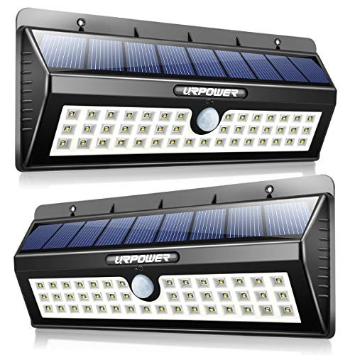 URPOWER Solar Lights, 44 LED Waterproof Motion Sensor Lights Outdoor Wireless Solar Powered Wall Light Motion Activated Auto On/Off Solar Security Lights Outdoor for Patio Deck Yard Cool White 2 Pack URPOWER Solar Lights, 44 LED Waterproof Motion Sensor Lights Outdoor Wireless Solar Powered Wall Light Motion Activated Auto On/Off Solar Security Lights Outdoor for Patio Deck Yard Cool White 2 Pack