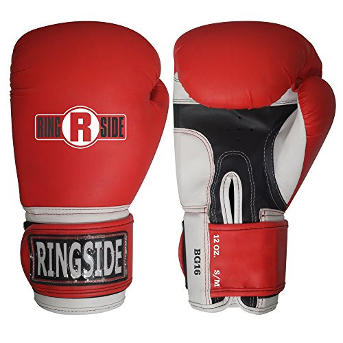 Ringside Pro Style Boxing Training Gloves Kickboxing Muay Thai Gel Sparring Punching Bag Mitts