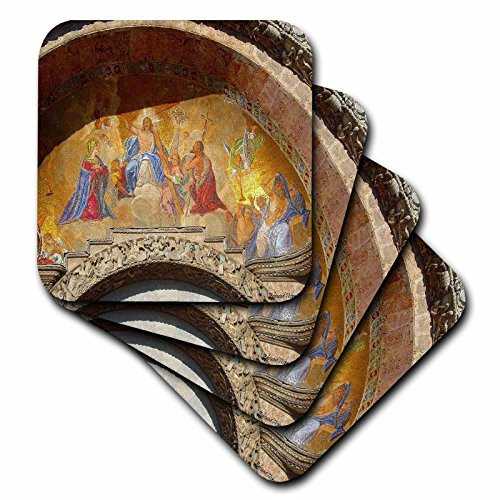 3dRose cst_14441_4 Venice Italy-Ceramic Tile Coasters, Set of 8