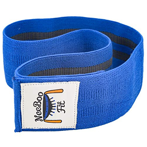 NeeBooFit Adjustable Hip Circle Resistance Booty Band - Workout Glute/Butt/Abductors/Legs - Fitness/Exercise Band/Hip Thruster Loop/Cloth Grippy Fabric Non Slip Hip Band