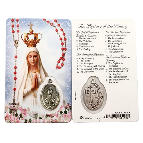 The Mystery of the Rosary, Prayer Card