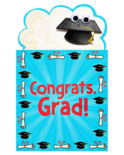 American Greetings Sharp-Cornered Objects Graduation Card