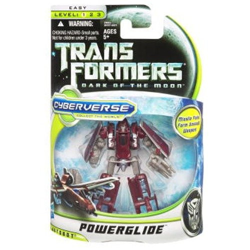 Transformers 3 Dark of the Moon Movie Cyberverse Commander Class Action Figure Powerglide