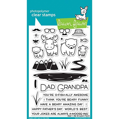 Lawn Fawn Clear Stamps - Dad + Me stamps Lawn Fawn Clear Stamps - Dad + Me stamps