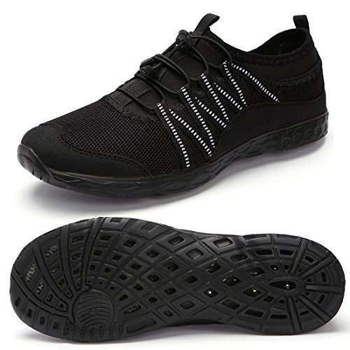 Aqua Water Shoes Men Barefoot Quick-Dry Waterproof Lightweight for Swim Surf Yoga Diving Aqua Sports Pool Beach Walking