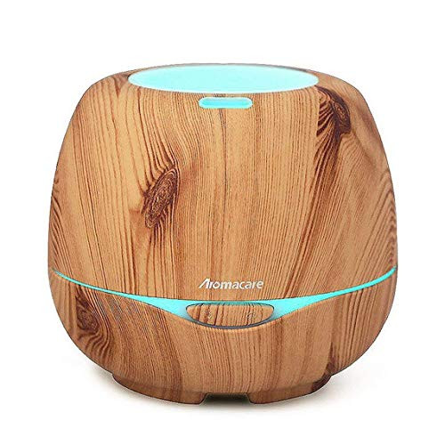 Large Essential Oil Diffuser For Aromatherapy, Aroma Ultrasonic Cool Mist Humidifier-Soothing Color Night Light- Extremely Quiet with 300ml -for Home, Large room and Spa by Aromacare