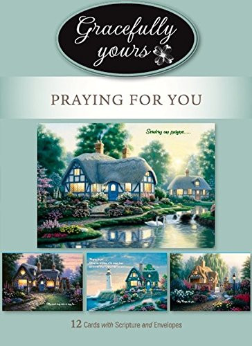Gracefully Yours Have Hope - Praying for You Greeting Cards Featuring Richard Burns, 12, 4 Designs/3 Each with Scripture Message
