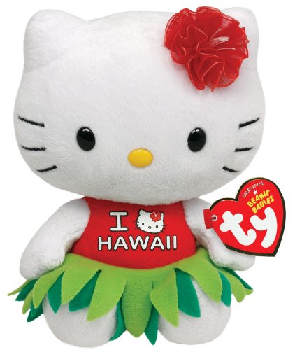 Ty Beanie Babies Hello Kitty Plush, Hawaii