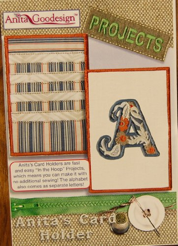 Anita Goodesign-Projects-Anita's Card Holder-Embroidery Designs