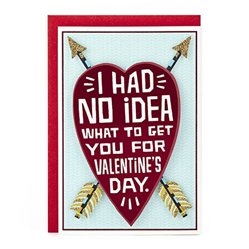 Hallmark Shoebox Funny Valentine's Day Card for Significant Other (Heart and Arrows)