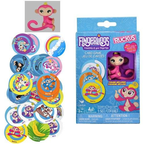 FingerLings Card Game with Collectible Toy