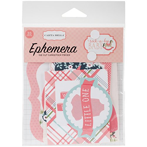 Carta Bella Paper Company Rock-A-Bye Girl Ephemera