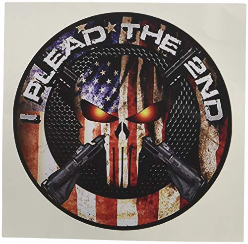 2nd amendment punisher sticker / decal