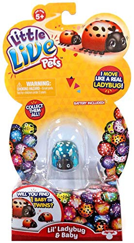 Little Live Pets Lil Ladybug and Baby (1 Random Ladybug)