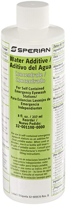 Honeywell 8-oz. Sperian Water Additive for Fendall Porta Stream I, II and III Emergency Eyewash Stations (4 per Case)