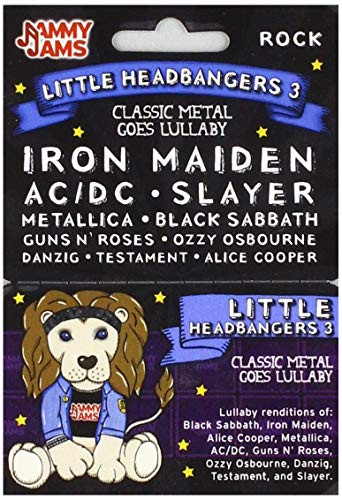 Jammy Jams Little Headbangers Goes Lullaby Download Card, Classic Metal