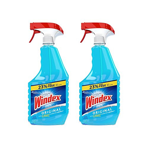 Windex Glass & Multi Surface Cleaner, 32 Oz, Pack of 2