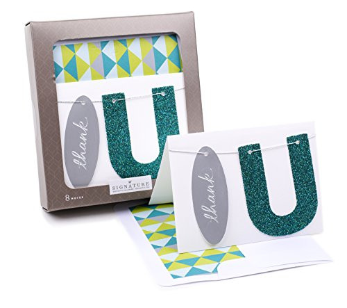 Hallmark Signature Thank You Cards (Thank U, 8 Thank You Notes with Envelopes) Hallmark Signature Thank You Cards (Thank U, 8 Thank You Notes with Envelopes)