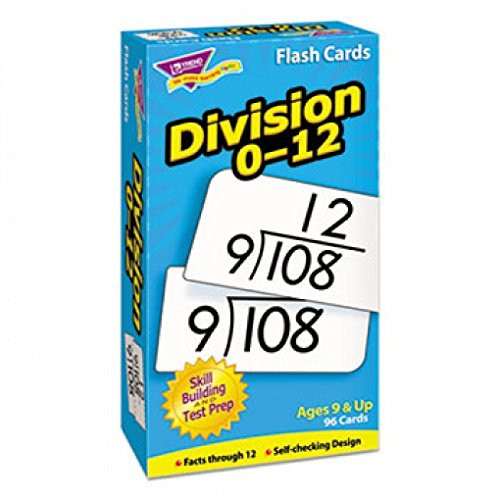 Skill Drill Flash Cards, 3 x 6, Division