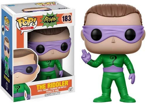 Funko POP Heroes DC Heroes Riddler Action Figure (Style and Color May Vary) Funko POP Heroes DC Heroes Riddler Action Figure (Style and Color May Vary)