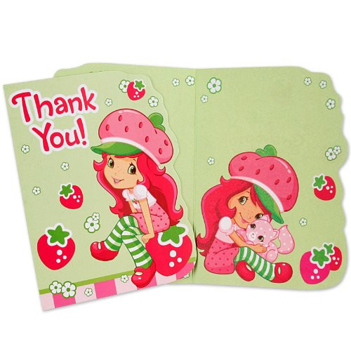 Strawberry Shortcake 'Dolls' Thank You Notes w/ Envelopes (8ct)