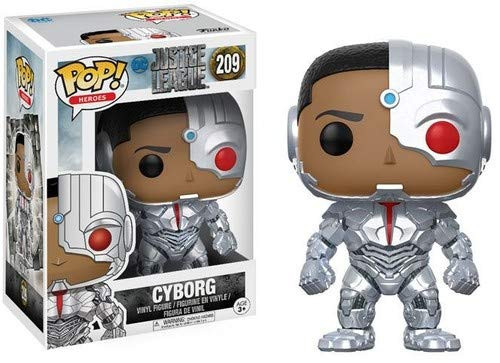 Funko POP! Movies: DC Justice League  Cyborg Toy Figure