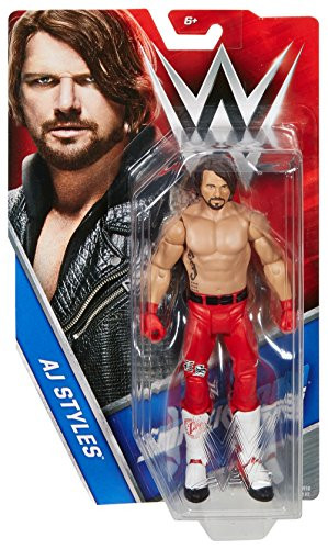 WWE Superstars AJ Styles Action Figure, 6"