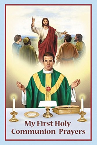 My First Holy Communion Prayers Booklet, 3 3/8 Inch