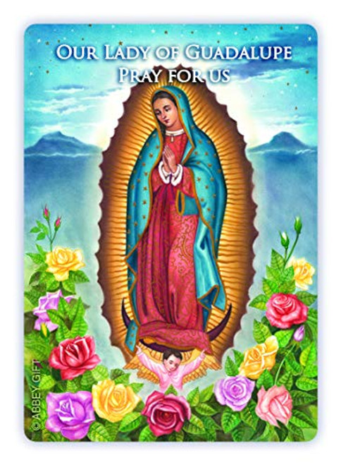 Cathedral Art Guadalupe ArtMetal Prayer Card, One Size, Multi Cathedral Art Guadalupe ArtMetal Prayer Card, One Size, Multi
