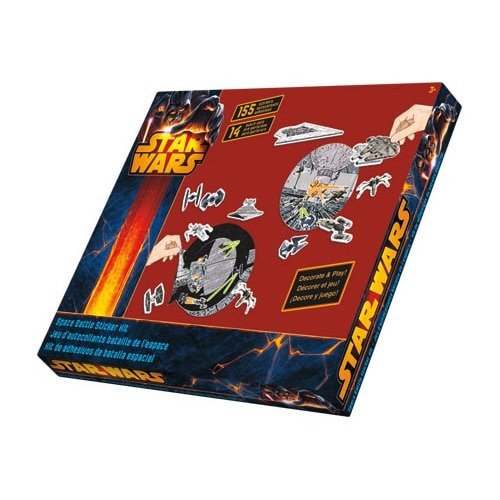 STAR WARS SPACE BATTLE STICKER KIT