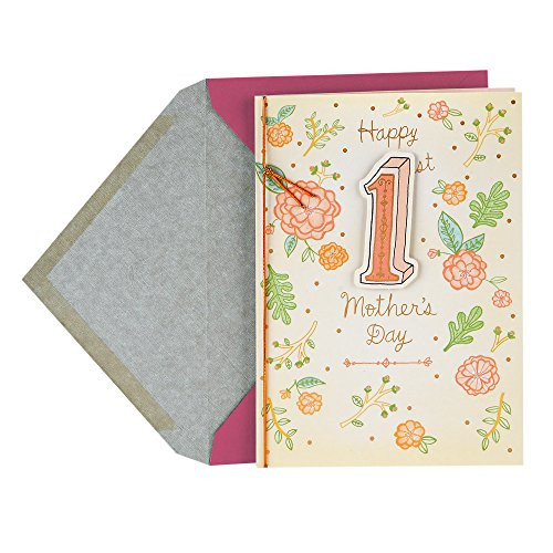 Hallmark 1st Mother's Day Card (Joy and Love of Motherhood) Hallmark 1st Mother's Day Card (Joy and Love of Motherhood)