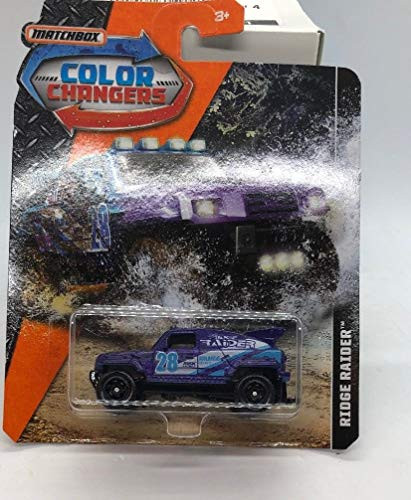 MB. Matchbox Color Changers Ridge Raider Purple New Rare