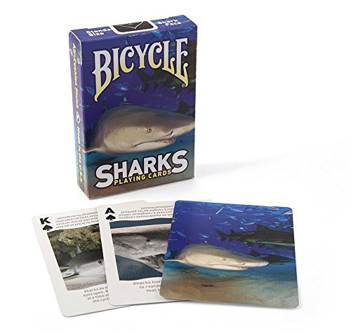 Bicycle Shark Playing Cards 3-Pack