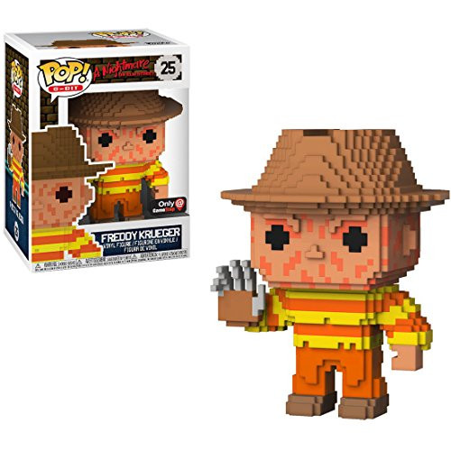 Funko Pop 8 Bit Nightmare on Elm Street Freddy Krueger NES Colors Exclusive