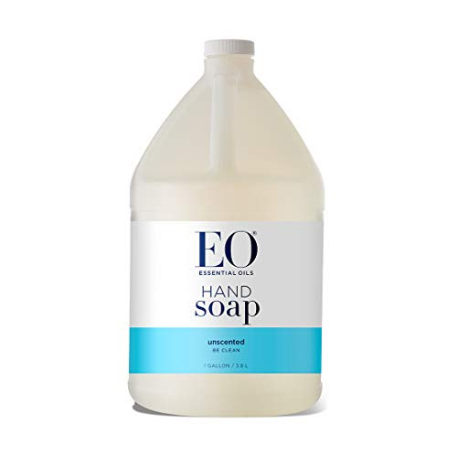 EO Botanical Liquid Hand Soap, Refill, Unscented, 128 Ounce (1 gallon)