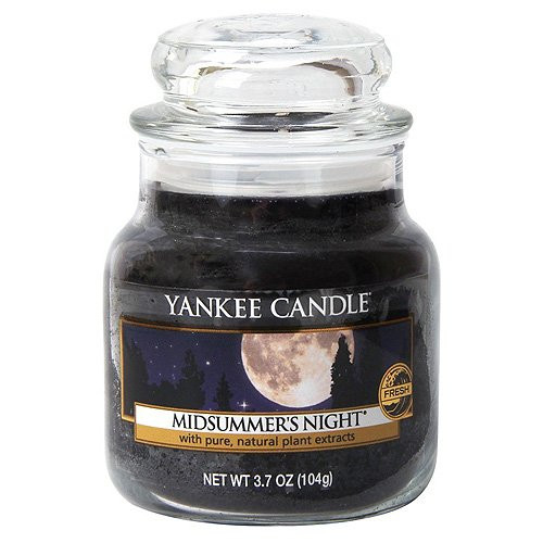 Yankee Candle Midsummer's Night Small Jar Candle, Fresh Scent