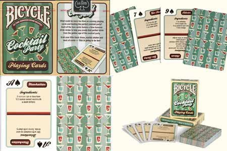 Bicycle Cocktail Party Cards by US Playing Card Co - Trick