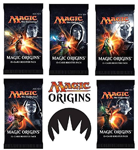 6 (Six) Packs of Magic: the Gathering - MTG: Magic Origins Booster Pack Lot (6 Packs)