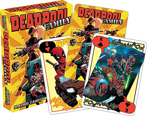 Aquarius Deadpool Family Playing Cards
