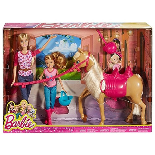 Barbie Pinktastic Sisters Riding Lessons Barbie Pinktastic Sisters Riding Lessons