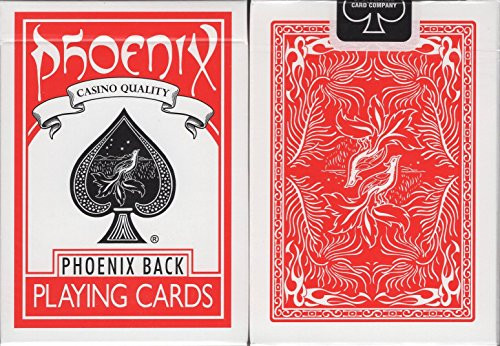Phoenix Playing Cards USPCC - Blue & Red (Red)