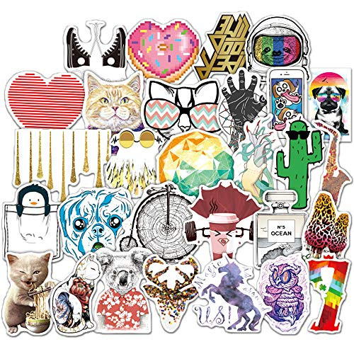 100Pcs Girl Cute Lovely Laptop Stickers Water Bottle Skateboard Motorcycle Phone Bicycle Luggage Guitar Bike Stickers Decal Pack for Teens Girls Kid (C)