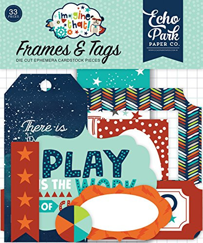 Echo Park Paper Company Imagine That Boy Frames & Tags